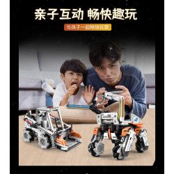 KAIYU KEEYEE WORLD K96136 96136 non  THE WANDERING EARTH 2 BENBEN CHÚ CHÓ ROBOT CHIẾN ĐẤU CÓ THỂ THAY ĐỔI bộ đồ chơi xếp lắp ráp ghép mô hình SCIENCE ROBOTIC DOG Lưu Lạc Địa Cầu 730 khối