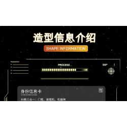 KAIYU KEEYEE WORLD K96136 96136 non  THE WANDERING EARTH 2 BENBEN CHÚ CHÓ ROBOT CHIẾN ĐẤU CÓ THỂ THAY ĐỔI bộ đồ chơi xếp lắp ráp ghép mô hình SCIENCE ROBOTIC DOG Lưu Lạc Địa Cầu 730 khối