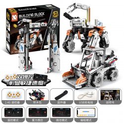 KAIYU KEEYEE WORLD K96136 96136 non  THE WANDERING EARTH 2 BENBEN CHÚ CHÓ ROBOT CHIẾN ĐẤU CÓ THỂ THAY ĐỔI bộ đồ chơi xếp lắp ráp ghép mô hình SCIENCE ROBOTIC DOG Lưu Lạc Địa Cầu 730 khối