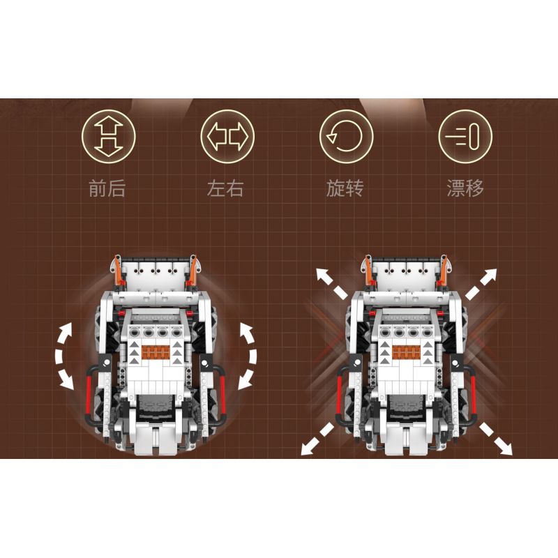 KAIYU KEEYEE WORLD K96136 96136 non  THE WANDERING EARTH 2 BENBEN CHÚ CHÓ ROBOT CHIẾN ĐẤU CÓ THỂ THAY ĐỔI bộ đồ chơi xếp lắp ráp ghép mô hình SCIENCE ROBOTIC DOG Lưu Lạc Địa Cầu 730 khối
