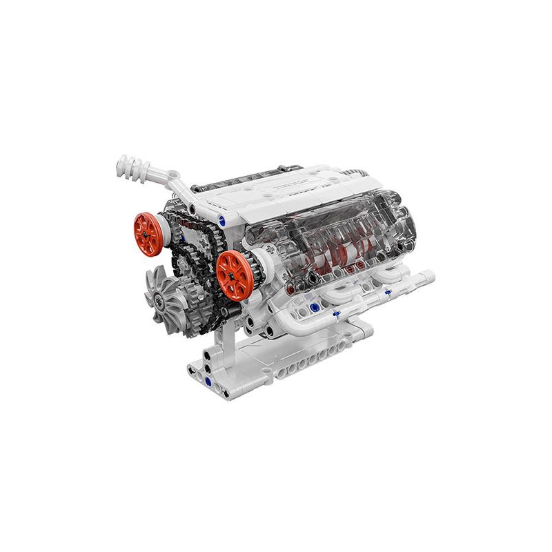 ONEBOT MITU MI OBTEM03AIQI 03AIQI non  MẪU ĐỘNG CƠ V6 bộ đồ chơi xếp lắp ráp ghép mô hình  Kỹ Thuật Công Nghệ Cao Mô Hình Phương Tiện