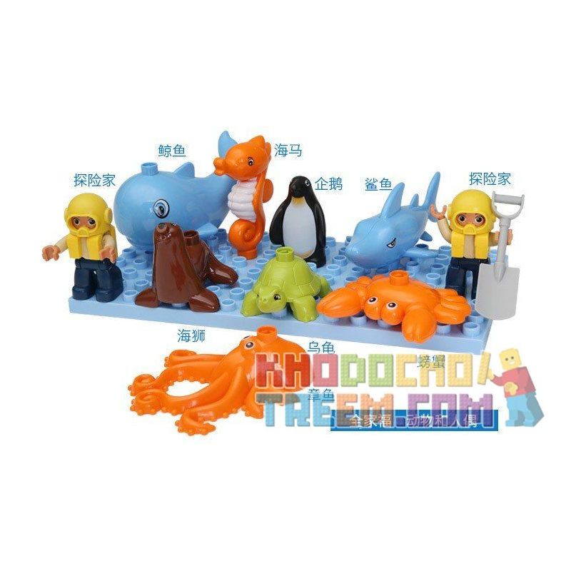 HYSTOYS HONGYUANSHENG AOLEDUOTOYS HG-1450 1450 HG1450 Xếp hình kiểu    Arctic Lâu đài Thủy Cung 41 khối HYSTOYS HONGYUANSHENG AOLEDUOTOYS HG-1450 1450 HG1450 Xếp hình kiểu    Arctic Lâu đài Thủy Cung 41 khối