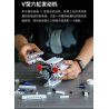 ONEBOT MITU MI OBTEM03AIQI 03AIQI non  MẪU ĐỘNG CƠ V6 bộ đồ chơi xếp lắp ráp ghép mô hình  Kỹ Thuật Công Nghệ Cao Mô Hình Phương Tiện