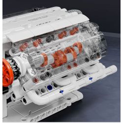 ONEBOT MITU MI OBTEM03AIQI 03AIQI non  MẪU ĐỘNG CƠ V6 bộ đồ chơi xếp lắp ráp ghép mô hình  Kỹ Thuật Công Nghệ Cao Mô Hình Phương Tiện