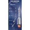 TOP TOY TC1402 1402 non  HÀNG KHÔNG VŨ TRỤ TRUNG QUỐC PHƯƠNG TIỆN PHÓNG LONG MARCH 2F bộ đồ chơi xếp lắp ráp ghép mô hình Space CZ92F Thám Hiểm Không Gian 1200 khối
