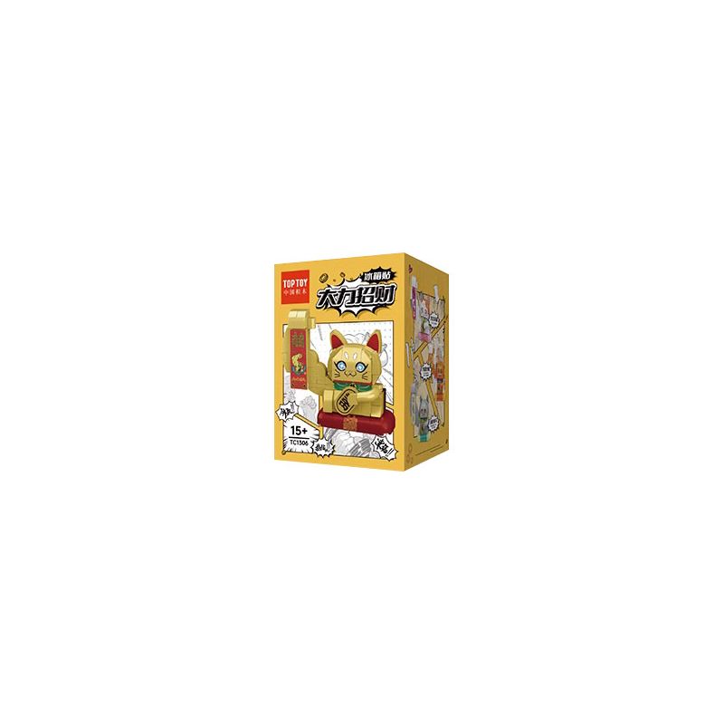 TOP TOY TC1306 1306 non Lego NAM CHÂM TỦ LẠNH LUCKY CAT 6 LOẠI bộ đồ chơi xếp lắp ráp ghép mô hình Gear Đồ Lắp Ghép 480 khối