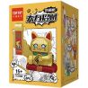 TOP TOY TC1306 1306 non  NAM CHÂM TỦ LẠNH LUCKY CAT 6 LOẠI bộ đồ chơi xếp lắp ráp ghép mô hình Gear Đồ Lắp Ghép 480 khối