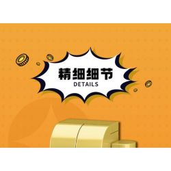 TOP TOY TC1306 1306 non  NAM CHÂM TỦ LẠNH LUCKY CAT 6 LOẠI bộ đồ chơi xếp lắp ráp ghép mô hình Gear Đồ Lắp Ghép 480 khối