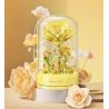 TOP TOY TC1116 1116 non  HỘP NHẠC HOA TÌNH YÊU THỨC TỈNH bộ đồ chơi xếp lắp ráp ghép mô hình Flowers AWAKENING LOVE