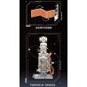 TOP TOY TC1407 1407 non  CABIN LÕI THIÊN HÀ bộ đồ chơi xếp lắp ráp ghép mô hình Space Thám Hiểm Không Gian 896 khối