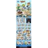ZHEGAO QL1745 1745 non  MÔ HÌNH KHỦNG LONG CHIẾN 8 bộ đồ chơi xếp lắp ráp ghép mô hình DINOSAUR