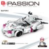 ZHEGAO QL0739 0739 non  FLYING SPUR RACING 4 MẪU XE bộ đồ chơi xếp lắp ráp ghép mô hình Racers Đua Tốc Độ 681 khối