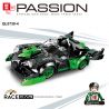 ZHEGAO QL0738 0738 non  FLYING SPUR RACING 4 MẪU XE bộ đồ chơi xếp lắp ráp ghép mô hình Racers Đua Tốc Độ 688 khối