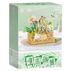 WELEMAGINATION 2076 non  NẮNG HÈ bộ đồ chơi xếp lắp ráp ghép mô hình Flowers Hoa 1168 khối