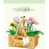 WELEMAGINATION 2076 non  NẮNG HÈ bộ đồ chơi xếp lắp ráp ghép mô hình Flowers Hoa 1168 khối