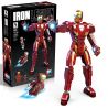 RENZAIMA 789 non  NGƯỜI SẮT MK50 bộ đồ chơi xếp lắp ráp ghép mô hình Marvel Super Heroes IRON LEGION MARK 50 Siêu Anh Hùng Marvel 446 khối