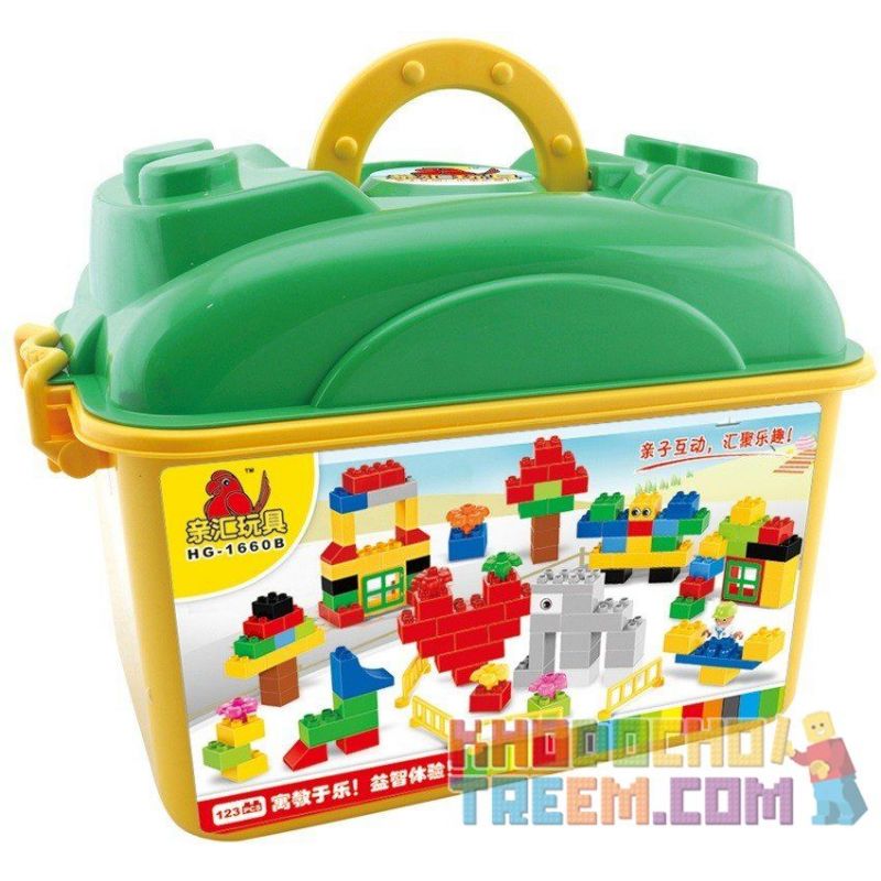 HYSTOYS HONGYUANSHENG AOLEDUOTOYS HG-1660B 1660B HG1660B Xếp hình kiểu    Creative Bucket Thiên đường Học Tập 123 khối HYSTOYS HONGYUANSHENG AOLEDUOTOYS HG-1660B 1660B HG1660B Xếp hình kiểu    Creative Bucket Thiên đường Học Tập 123 khối