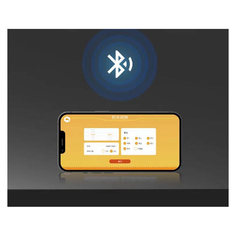 ACCUMULATE CULTURE J601 non  ĐỒNG HỒ BÁO THỨC THÔNG MINH TÀU CON THOI bộ đồ chơi xếp lắp ráp ghép mô hình Gear SMART ALARM CLOCK Đồ Lắp Ghép