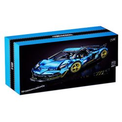 SHARP MODEL JIMU LIANGPIN 10520  MANNIU SVJ tỷ lệ 1:8 bộ đồ chơi xếp lắp ráp ghép mô hình 3811 khối