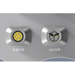 SHARP MODEL JIMU LIANGPIN 10520  MANNIU SVJ tỷ lệ 1:8 bộ đồ chơi xếp lắp ráp ghép mô hình 3811 khối