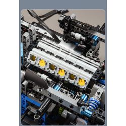 SHARP MODEL JIMU LIANGPIN 10520  MANNIU SVJ tỷ lệ 1:8 bộ đồ chơi xếp lắp ráp ghép mô hình 3811 khối