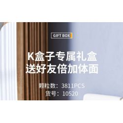 SHARP MODEL JIMU LIANGPIN 10520  MANNIU SVJ tỷ lệ 1:8 bộ đồ chơi xếp lắp ráp ghép mô hình 3811 khối