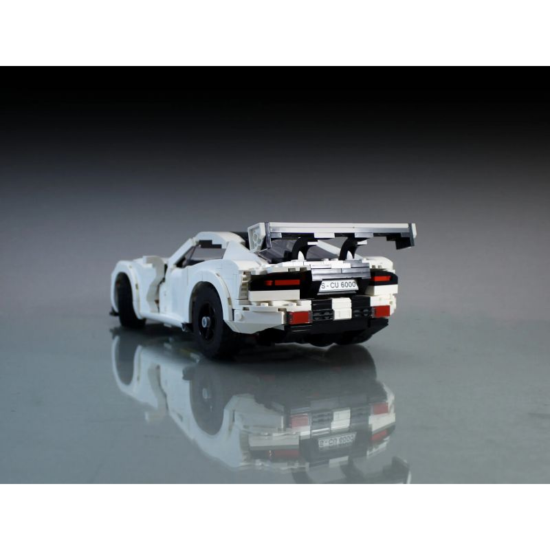 MouldKing 10046 Mould King 10046 REBRICKABLE MOC-120125 120125 MOC120125 non  XE THỂ THAO DODGE VIPER (10295 BỘ) tỷ lệ 1:13 bộ đồ chơi xếp lắp ráp ghép mô hình Model Team Mô Hình Hiện Đại 1236 khối