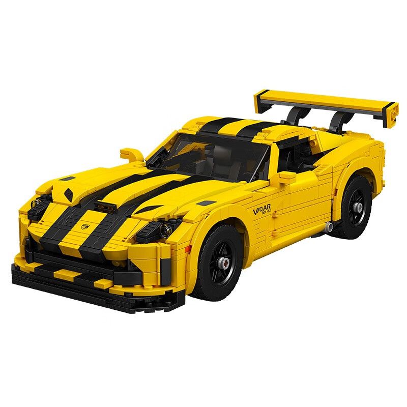 MouldKing 10046 Mould King 10046 REBRICKABLE MOC-120125 120125 MOC120125 non  XE THỂ THAO DODGE VIPER (10295 BỘ) tỷ lệ 1:13 bộ đồ chơi xếp lắp ráp ghép mô hình Model Team Mô Hình Hiện Đại 1236 khối