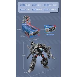QMAN ENLIGHTEN KEEPPLEY 41107 non  SIÊU BỘ ÁO GIÁP SWAT 6 TỔ HỢP bộ đồ chơi xếp lắp ráp ghép mô hình Transformers Robot Đại Chiến Người Máy Biến Hình 741 khối