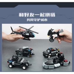 QMAN ENLIGHTEN KEEPPLEY 41107 non  SIÊU BỘ ÁO GIÁP SWAT 6 TỔ HỢP bộ đồ chơi xếp lắp ráp ghép mô hình Transformers Robot Đại Chiến Người Máy Biến Hình 741 khối