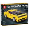 REOBRIX 11030 non  DODGE CHALLENGER SRT HELLCAT tỷ lệ 1:12 bộ đồ chơi xếp lắp ráp ghép mô hình Model Team DODGE HELLCAT Mô Hình Hiện Đại 1740 khối