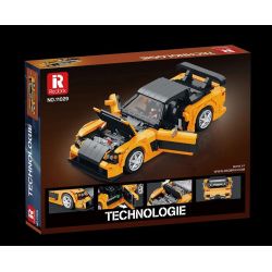 REOBRIX 11029 non  MAZDA RX-7 tỷ lệ 1:12 bộ đồ chơi xếp lắp ráp ghép mô hình Model Team Mô Hình Hiện Đại 1482 khối