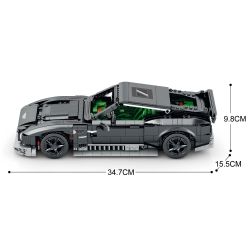 REOBRIX 11028 non  ASTON MARTIN VICTOR tỷ lệ 1:12 bộ đồ chơi xếp lắp ráp ghép mô hình Model Team Mô Hình Hiện Đại 1638 khối