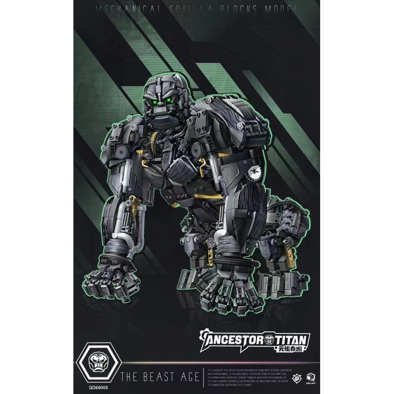 INSPIRE QD66005 66005 non  TITAN NGUYÊN BẢN bộ đồ chơi xếp lắp ráp ghép mô hình Creator Expert ANCESTORS TITAN Chuyên Gia Sáng Tạo