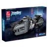 JIESTAR 58051 non  ĐUA XE NHỰA ĐƯỜNG BATBIKE bộ đồ chơi xếp lắp ráp ghép mô hình BATCYCLE 224 khối