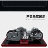 JIESTAR 58051 non  ĐUA XE NHỰA ĐƯỜNG BATBIKE bộ đồ chơi xếp lắp ráp ghép mô hình BATCYCLE 224 khối