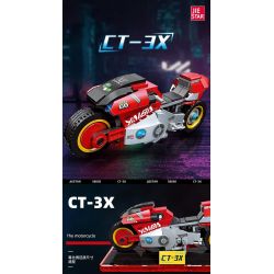 JIESTAR 58050 non  ĐUA XE NHỰA ĐƯỜNG KUSANAGI BLADE CT-3X bộ đồ chơi xếp lắp ráp ghép mô hình Movie & Game Phim Và Trò Chơi 241 khối