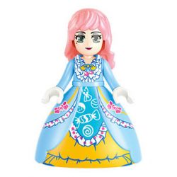 GUDI 30007 non  CÔNG CHÚA TÌNH YÊU CUỐN SÁCH KHU VƯỜN NHỎ bộ đồ chơi xếp lắp ráp ghép mô hình Girl PRINCESS CANDY Con Gái 269 khối