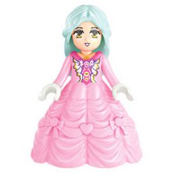 GUDI 30006 non  CÔNG CHÚA TÌNH YÊU CUỐN SÁCH LÂU ĐÀI NHỎ bộ đồ chơi xếp lắp ráp ghép mô hình Girl PRINCESS CANDY Con Gái 287 khối