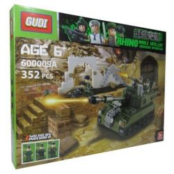 GUDI 600009A Xếp hình kiểu Lego MILITARY ARMY Armed Assault Xe Tăng 352 khối
