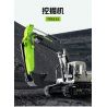 SEMBO 705111 non  ZOOMLION MÁY XÚC bộ đồ chơi xếp lắp ráp ghép mô hình City Thành Phố 735 khối