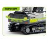 SEMBO 705111 non  ZOOMLION MÁY XÚC bộ đồ chơi xếp lắp ráp ghép mô hình City Thành Phố 735 khối