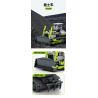 SEMBO 705109 non  ZOOMLION MÁY ỦI bộ đồ chơi xếp lắp ráp ghép mô hình City Thành Phố 418 khối