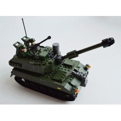 GUDI 600009A Xếp hình kiểu Lego MILITARY ARMY Armed Assault Xe Tăng 352 khối