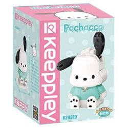KEEPPLEY K20819 20819 CHÚ CHÓ SANRIO PACHA bộ đồ chơi xếp lắp ráp ghép mô hình Movie & Game POCHACCO Phim Và Trò Chơi