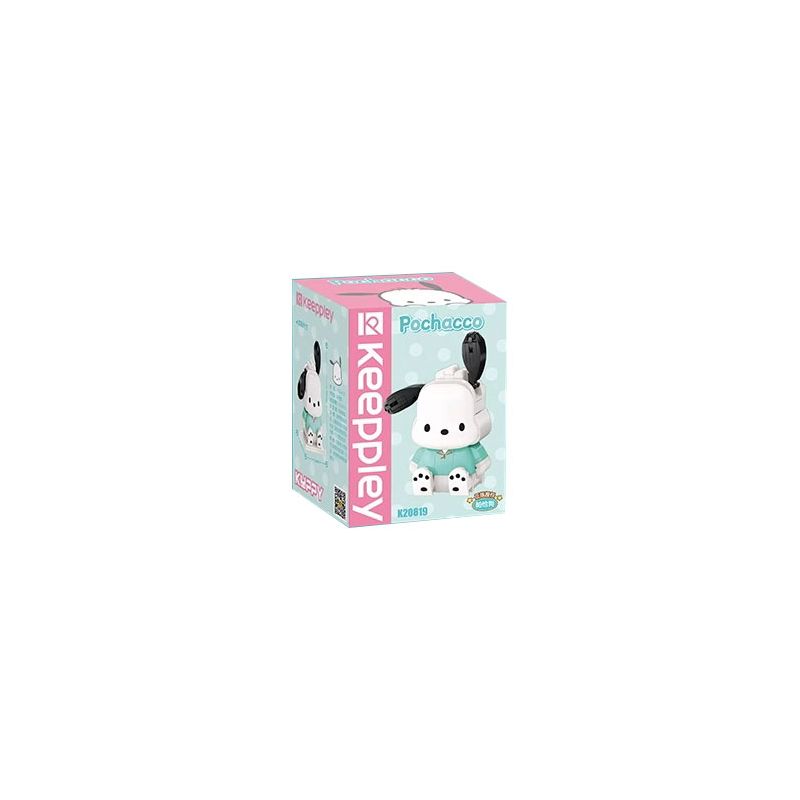 KEEPPLEY K20819 20819 non Lego CHÚ CHÓ SANRIO PACHA bộ đồ chơi xếp lắp ráp ghép mô hình Movie & Game POCHACCO Phim Và Trò Chơi