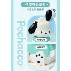 KEEPPLEY K20819 20819 non  CHÚ CHÓ SANRIO PACHA bộ đồ chơi xếp lắp ráp ghép mô hình Movie & Game POCHACCO Phim Và Trò Chơi