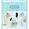 KEEPPLEY K20819 20819 non  CHÚ CHÓ SANRIO PACHA bộ đồ chơi xếp lắp ráp ghép mô hình Movie & Game POCHACCO Phim Và Trò Chơi