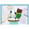 KEEPPLEY K20821 20821 non  CHÚ CHÓ SANRIO PACHA CHIẾC BÁNH NHỎ DỄ THƯƠNG bộ đồ chơi xếp lắp ráp ghép mô hình Movie & Game POCHACCO Phim Và Trò Chơi