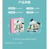 KEEPPLEY K20820 20820 non  CHÓ SANRIO PACHA ĐẤU TRƯỜNG VUI NHỘN bộ đồ chơi xếp lắp ráp ghép mô hình Movie & Game POCHACCO Phim Và Trò Chơi